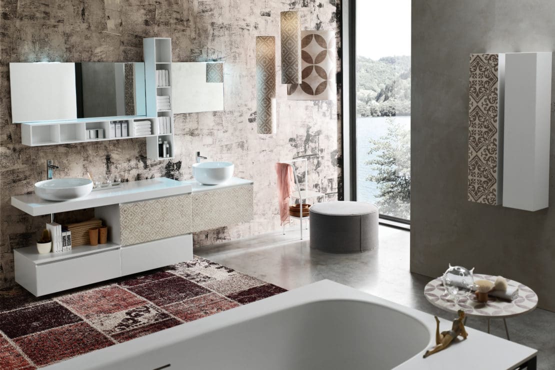 Arredo Bagno La Fenice.La Fenice Decor Arcom Bagno